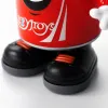 A red cola can-shaped toy figure Application Scenario